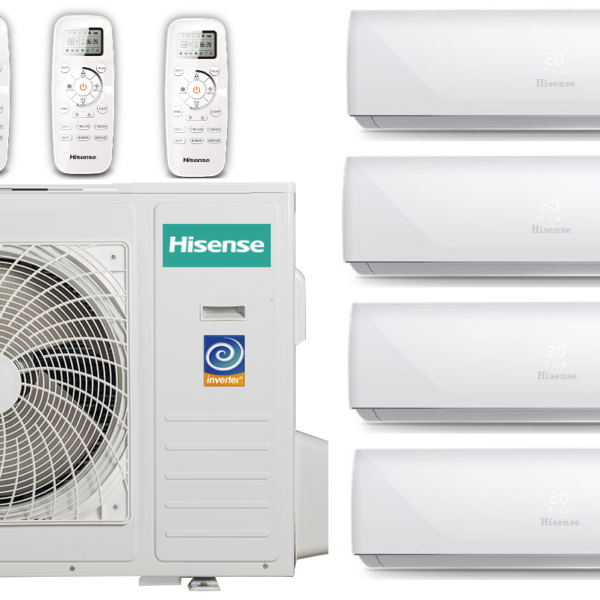 Мульти-сплит-система Hisense AMW4-36U4RAA + 4 внутренних блока серии SMART (9+9+9+9)