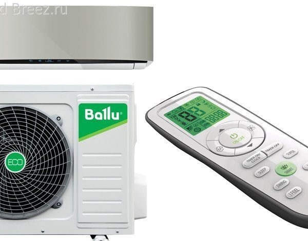 Кондиционер Ballu настенный сплит-система серии Bravo Silver BSQ-07HN1