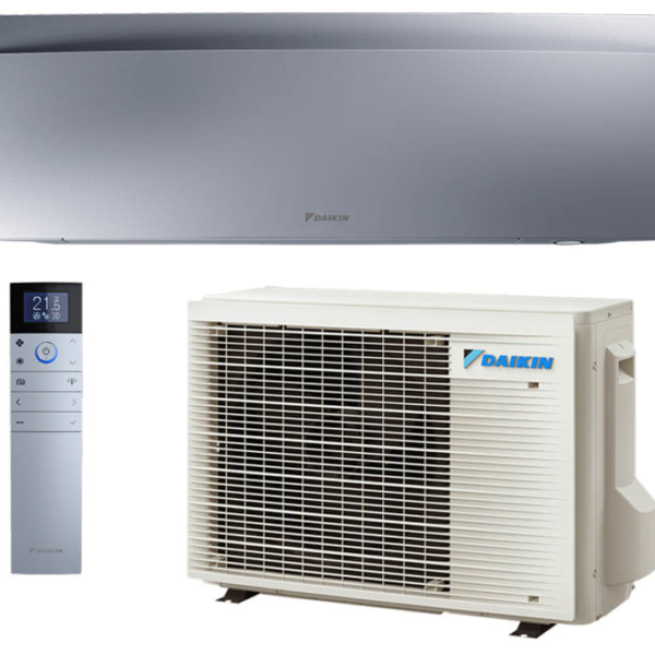 Кондиционер Daikin настенный сплит-система серии Emura DC-Inverter FTXJ20AS/RXJ20A (Серебристый матовый)