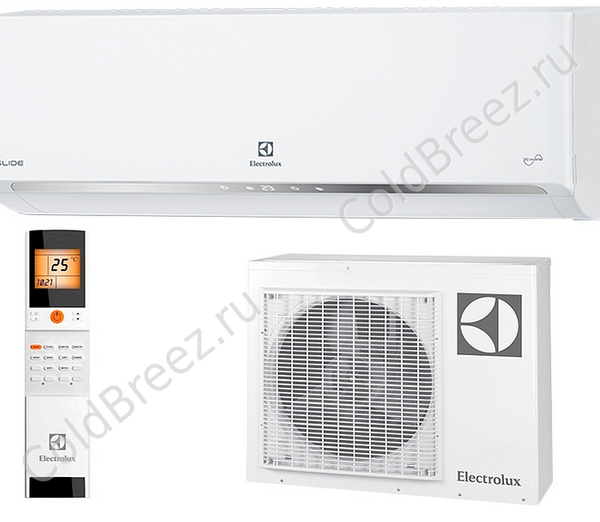 Кондиционер Electrolux настенный сплит-система серии SLIDE Inverter EACS/I-12 HSL/N3