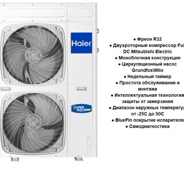 Тепловой насос Haier AU162FYCRA(HW)
