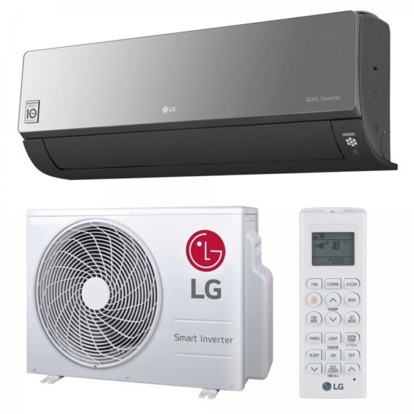 Кондиционер LG настенный сплит-система серии ArtCool Mirror AC09BQ